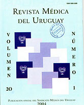 					Ver Vol. 20 Núm. 2 (2004): Revista Médica del Uruguay
				